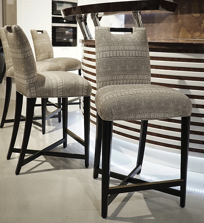 Барный стул Studio XBar Chair фабрики Rubelli Casa Фото N2
